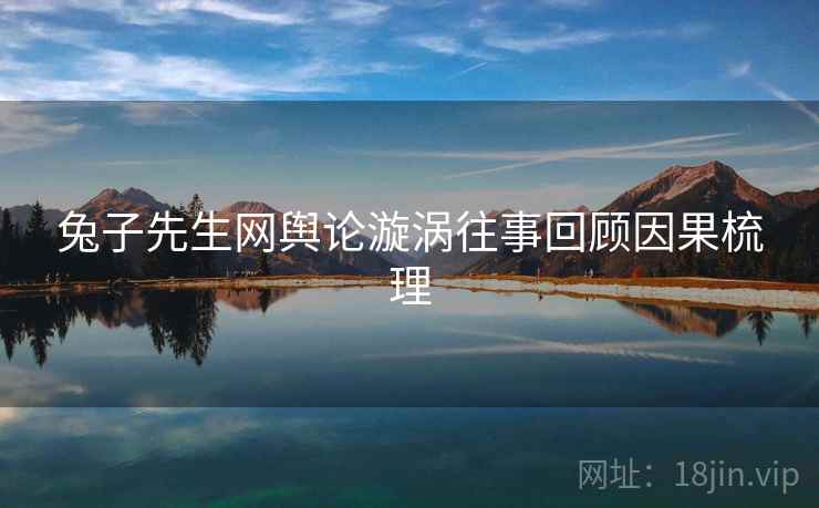 兔子先生网舆论漩涡往事回顾因果梳理 兔子先生网舆论漩涡往事回顾因果梳理